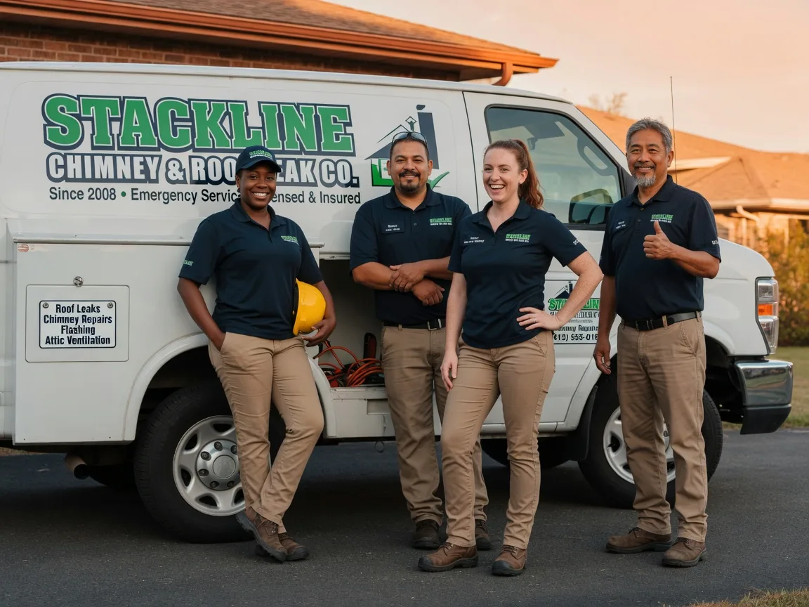 Chimney flashing repair company in Mineral Springs, AR
